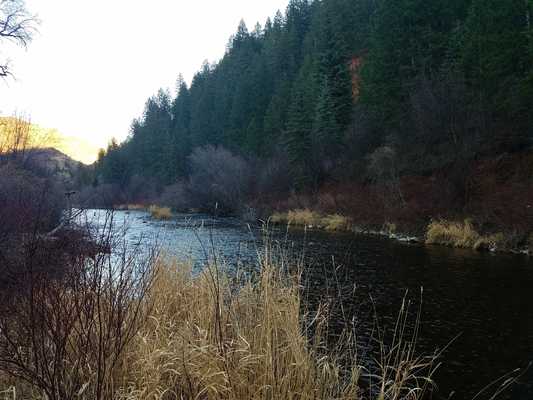 Private water access on the Frying Pan River